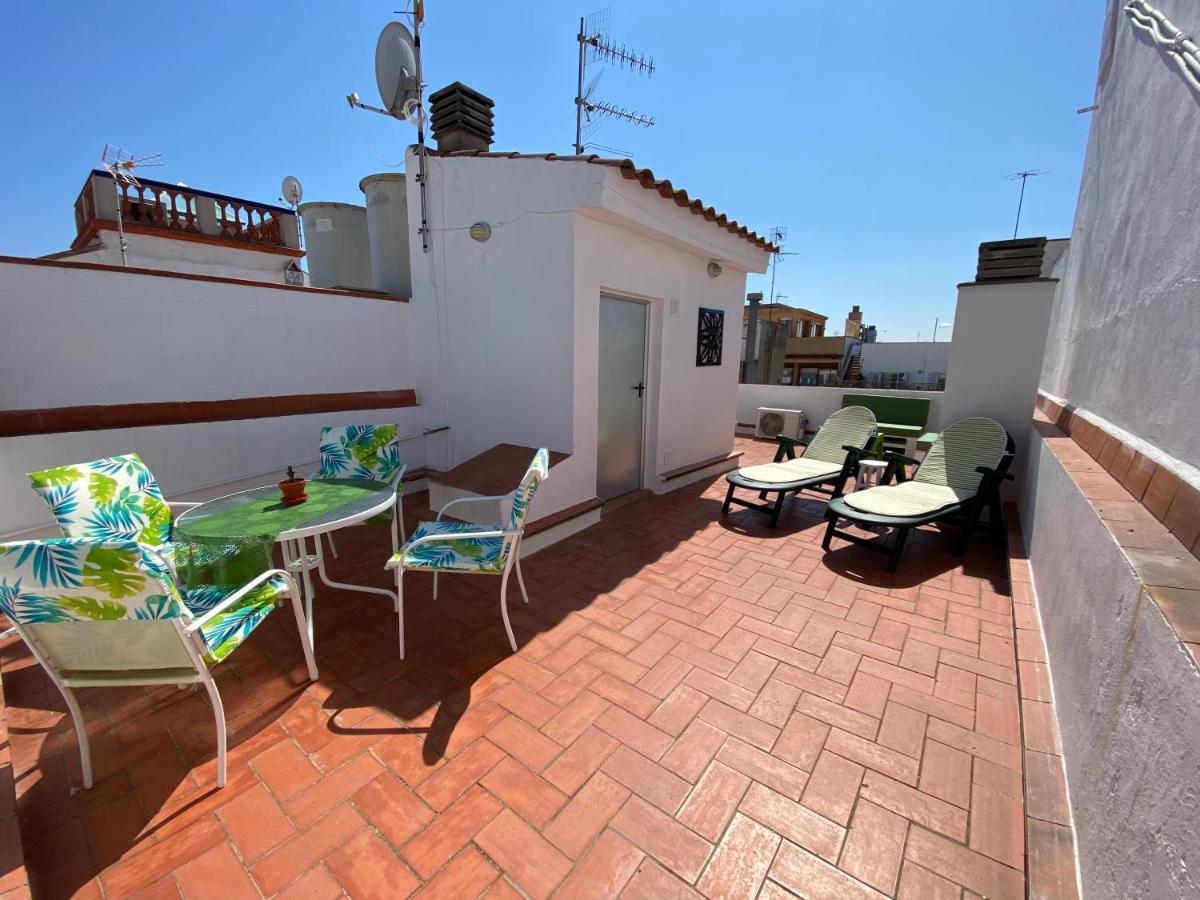 Amazing 2 Bedroom Apartment With Big Sun Terrace Sitges Centre Beach Exterior foto