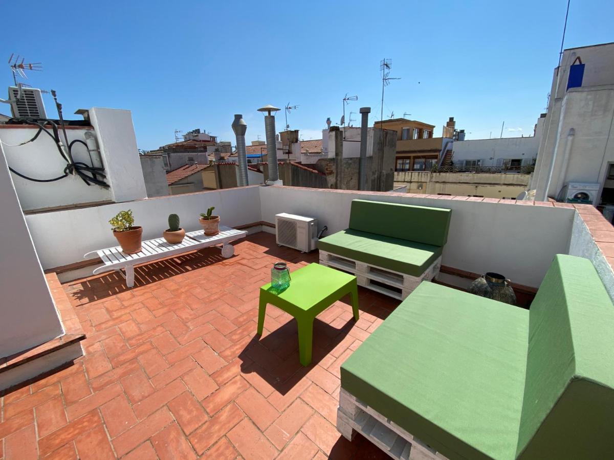 Amazing 2 Bedroom Apartment With Big Sun Terrace Sitges Centre Beach Exterior foto