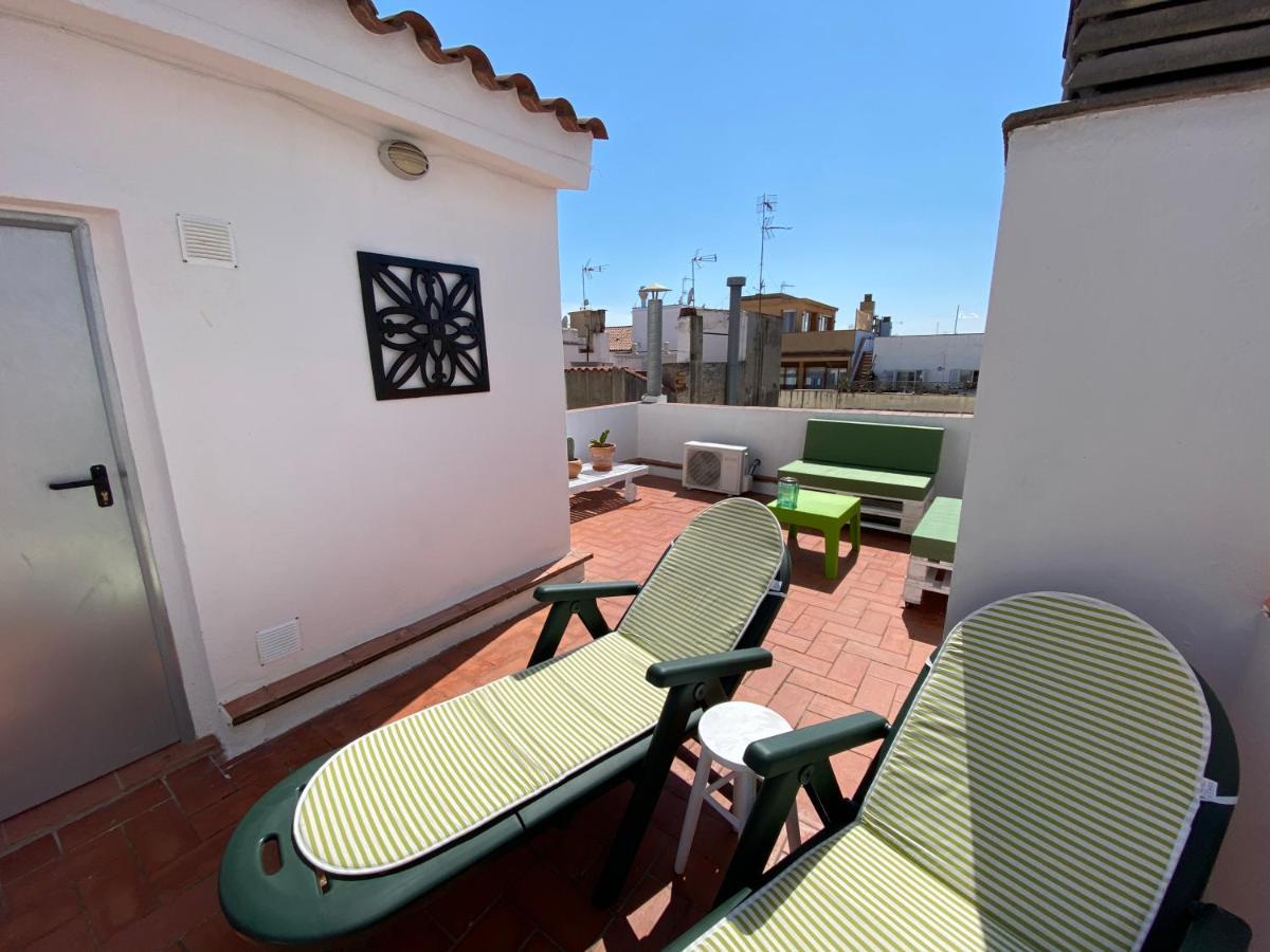 Amazing 2 Bedroom Apartment With Big Sun Terrace Sitges Centre Beach Exterior foto